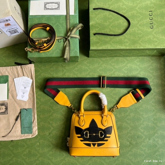 First bag ru Gucci bag x mini Horsebit 1955 adidas 0715